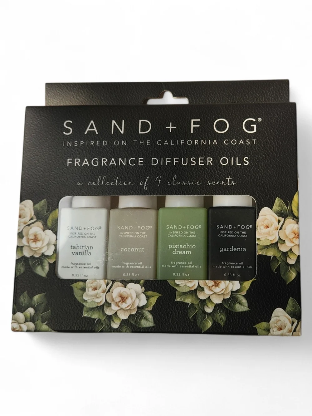 Sand + Fog Fragrance Diffuser Oils A Collection Of Four Classic Scents Set